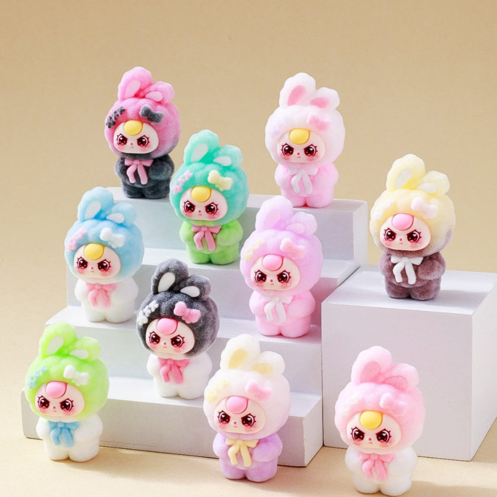 Mini figurines en peluche à collectionner
