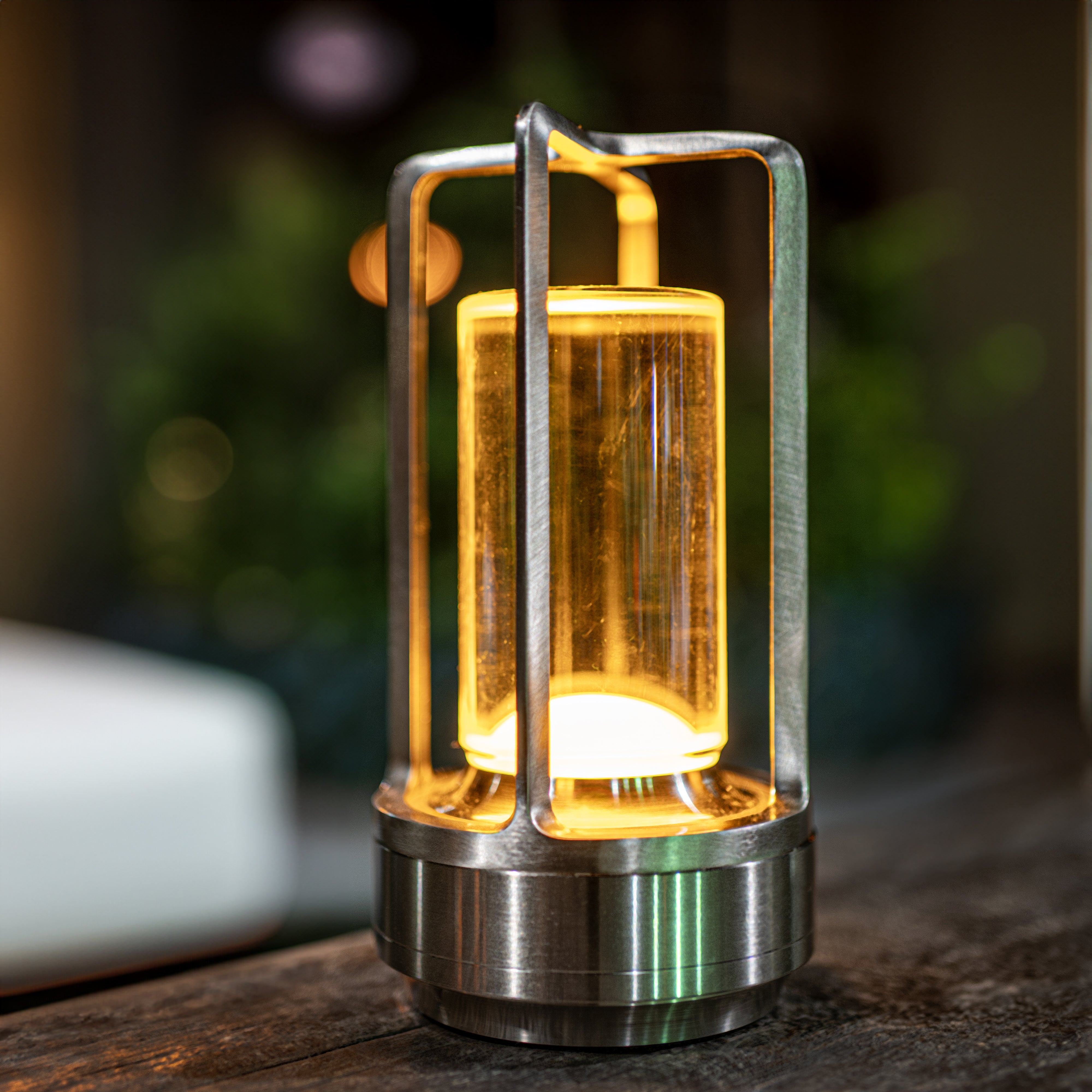 Bordlampe Krystalgas Genopladeligt Lys