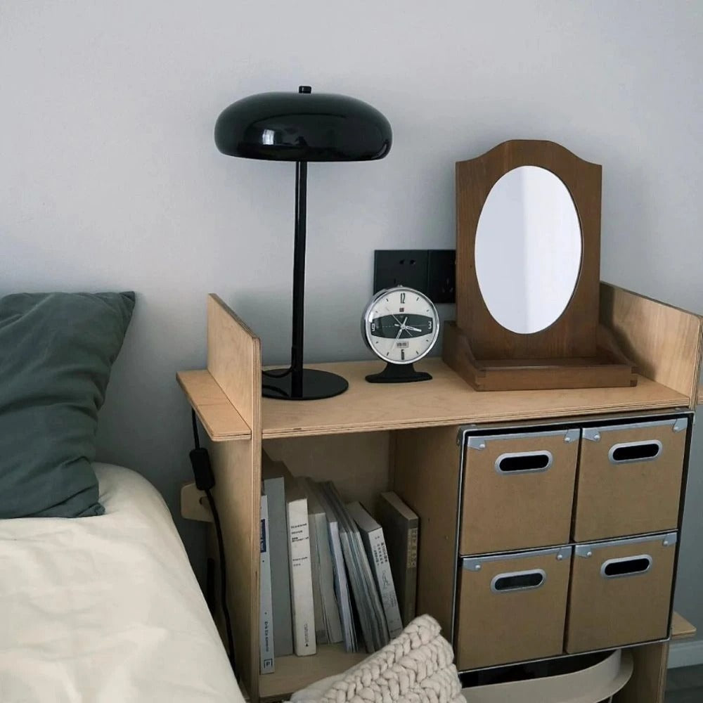LED bordlampe metal genopladeligt lys