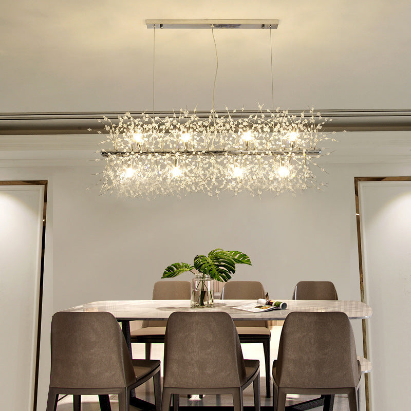 CrystalGlow - LED Pendant and Ceiling Lights with Elegant Branch Design