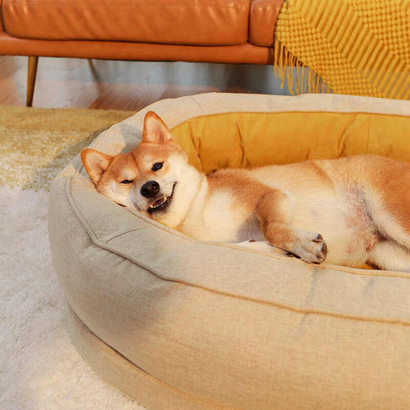 Waterproof Orthopedic Dog Bed with Soft Fleece