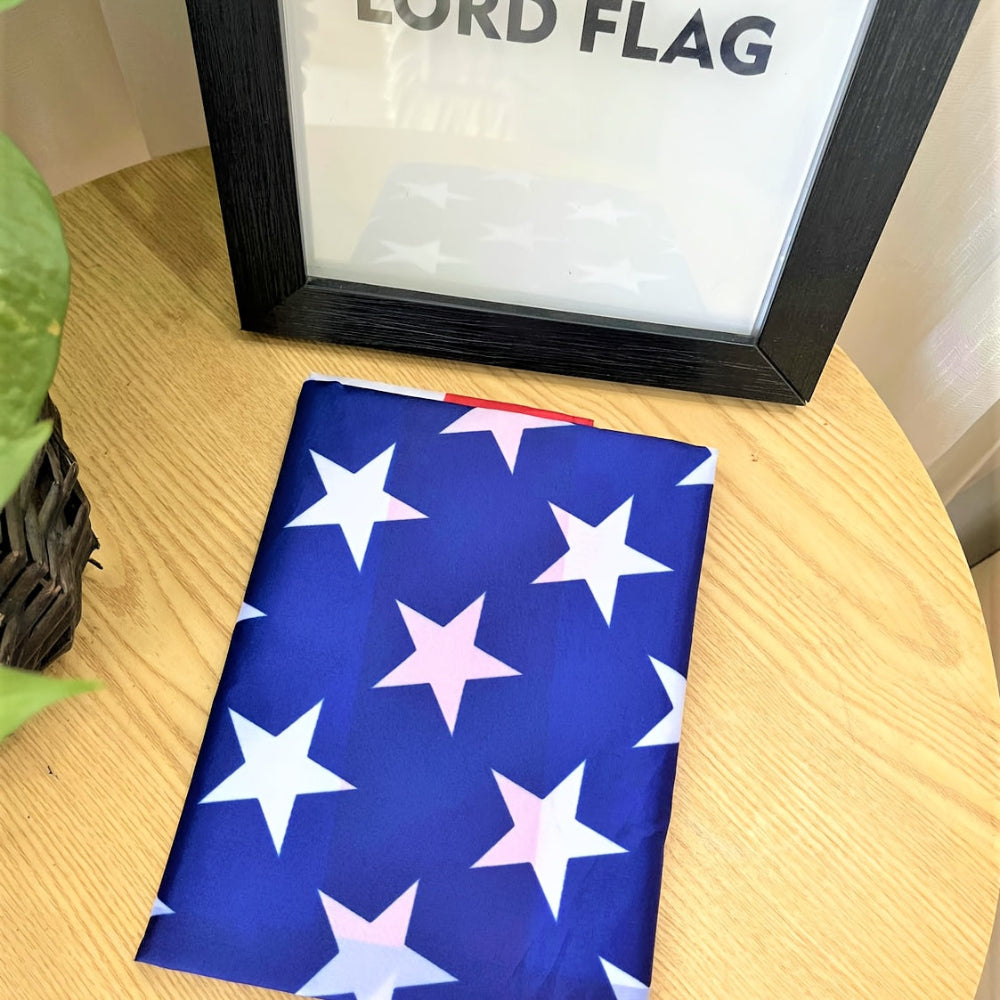 Langlebige amerikanische Flagge für den Außenbereich, wetterfest, Polyester, Messingösen