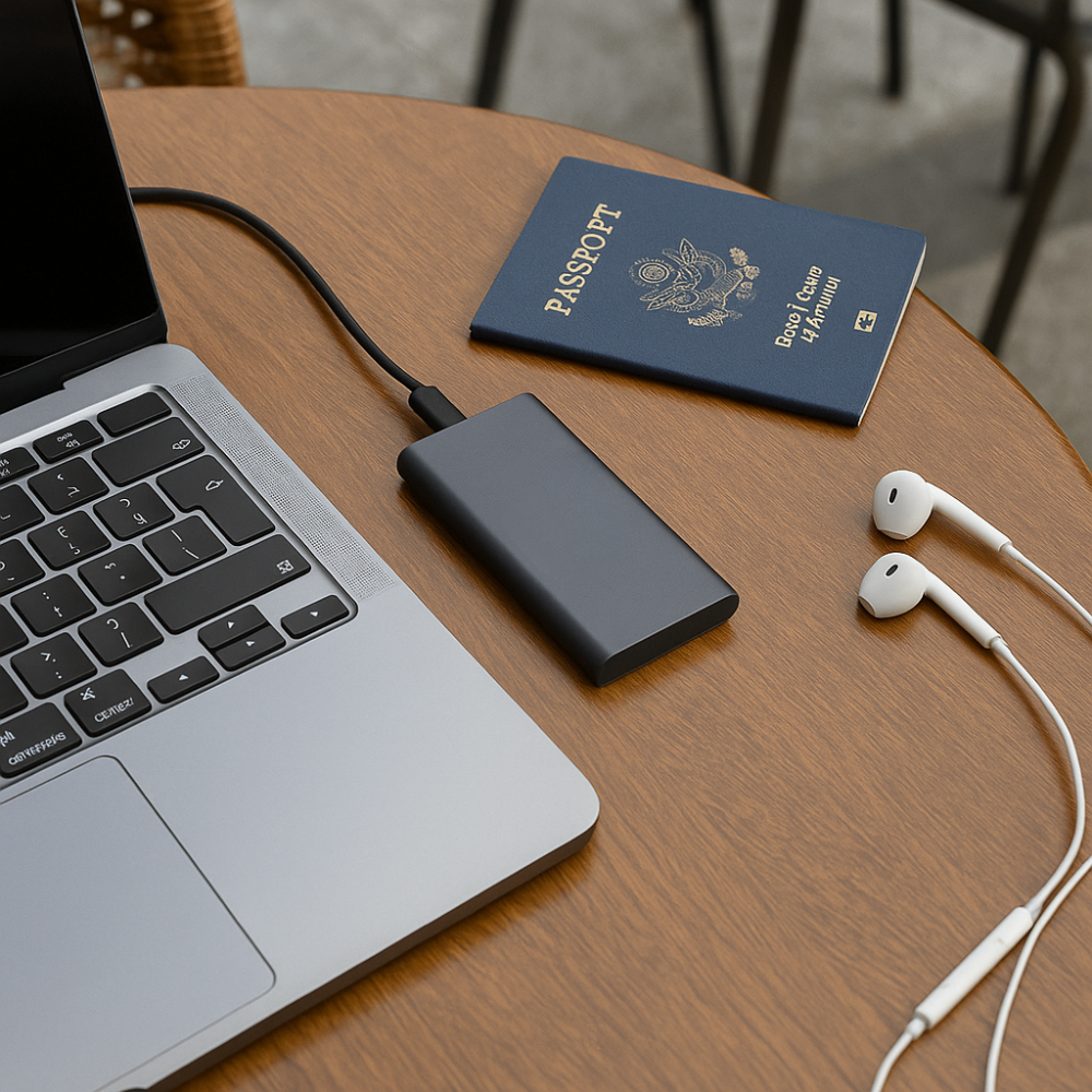 Unidad de estado sólido externa portátil SSD de alta velocidad USB C