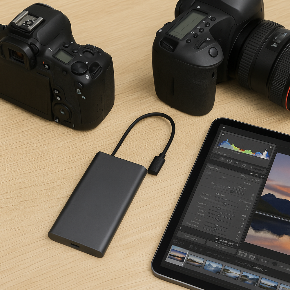 Unidad de estado sólido externa portátil SSD de alta velocidad USB C