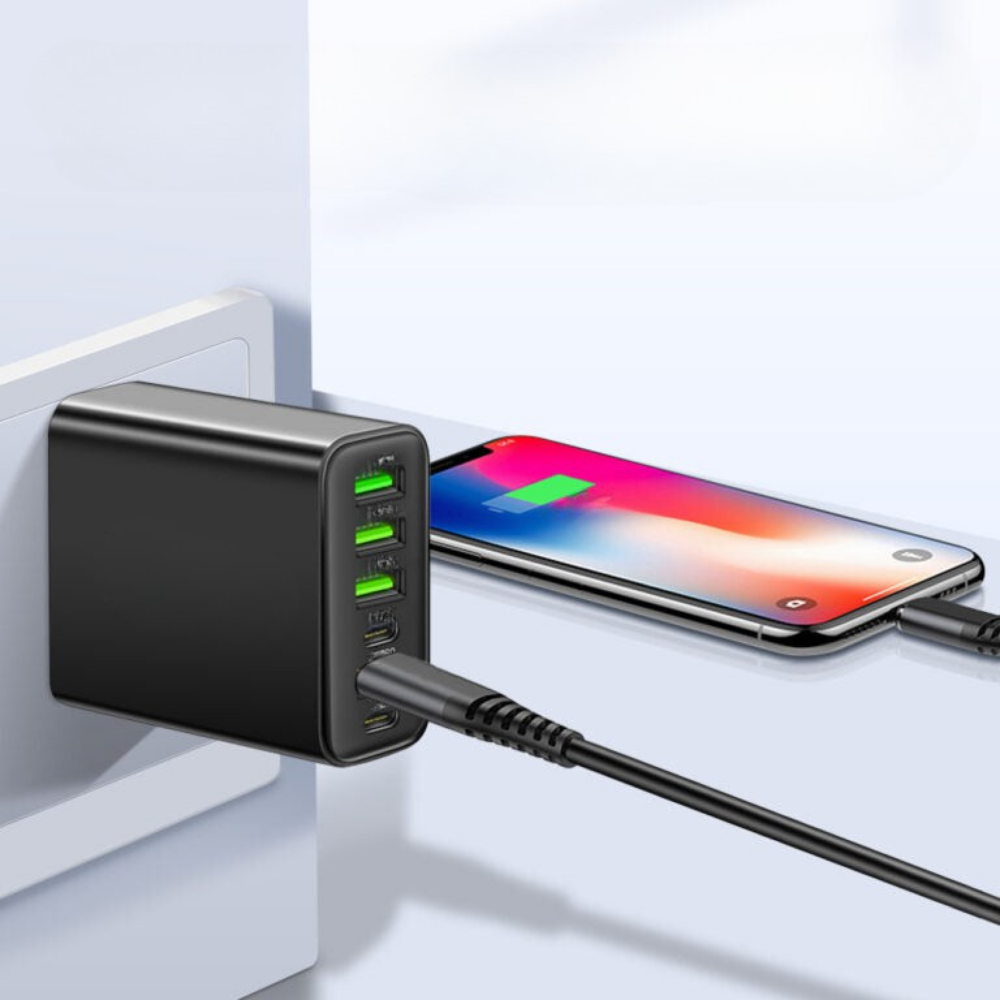 USB oplader hurtig opladning stikadapter