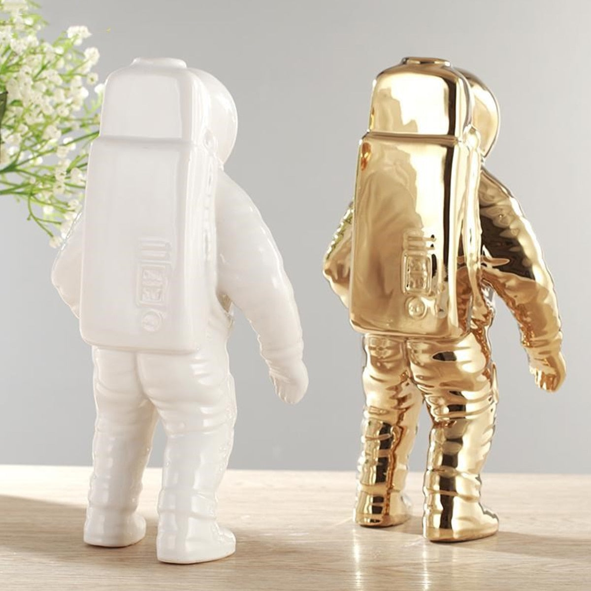 Keramisk Vase Moderne Astronaut Rumskulptur