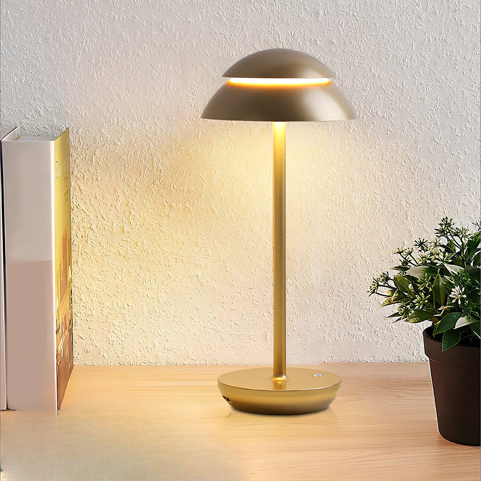 Moderne metal bordlampe