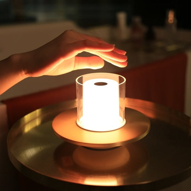 Moderne touchkontrol bordlampe