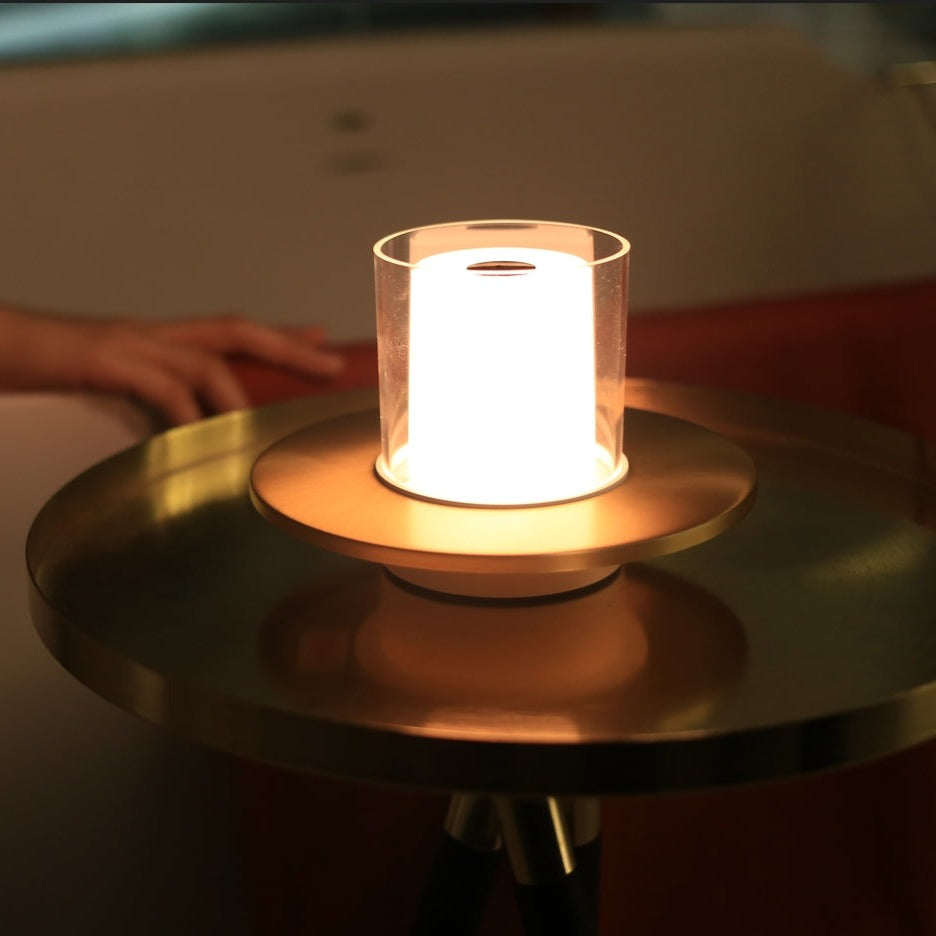 Moderne touchkontrol bordlampe