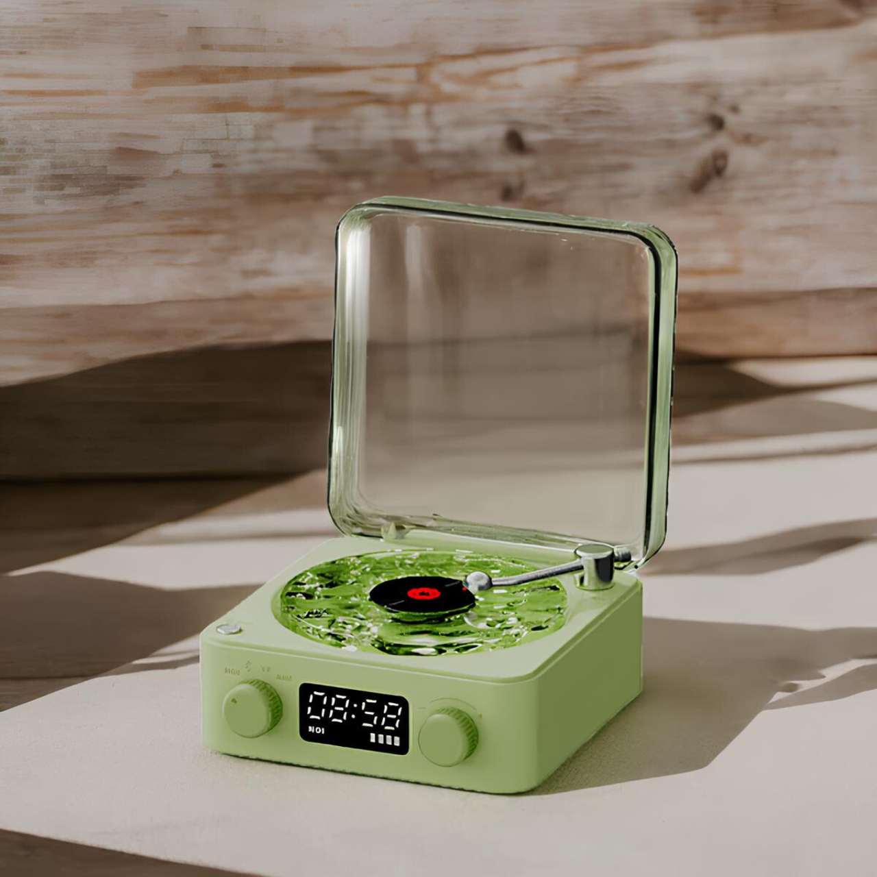 LED bordlampe retro vinyl stemningslys