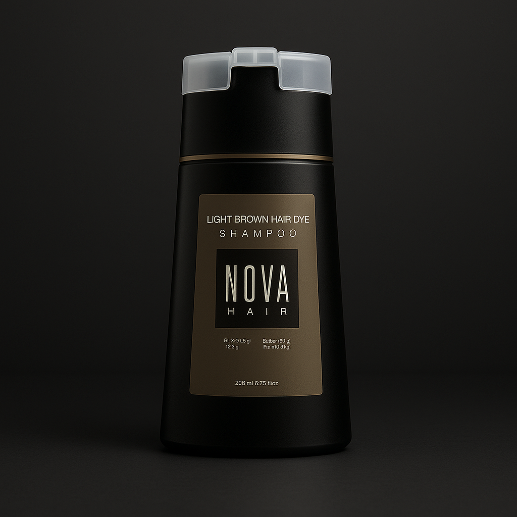 Shampooing colorant pour cheveux naturel éclat sain