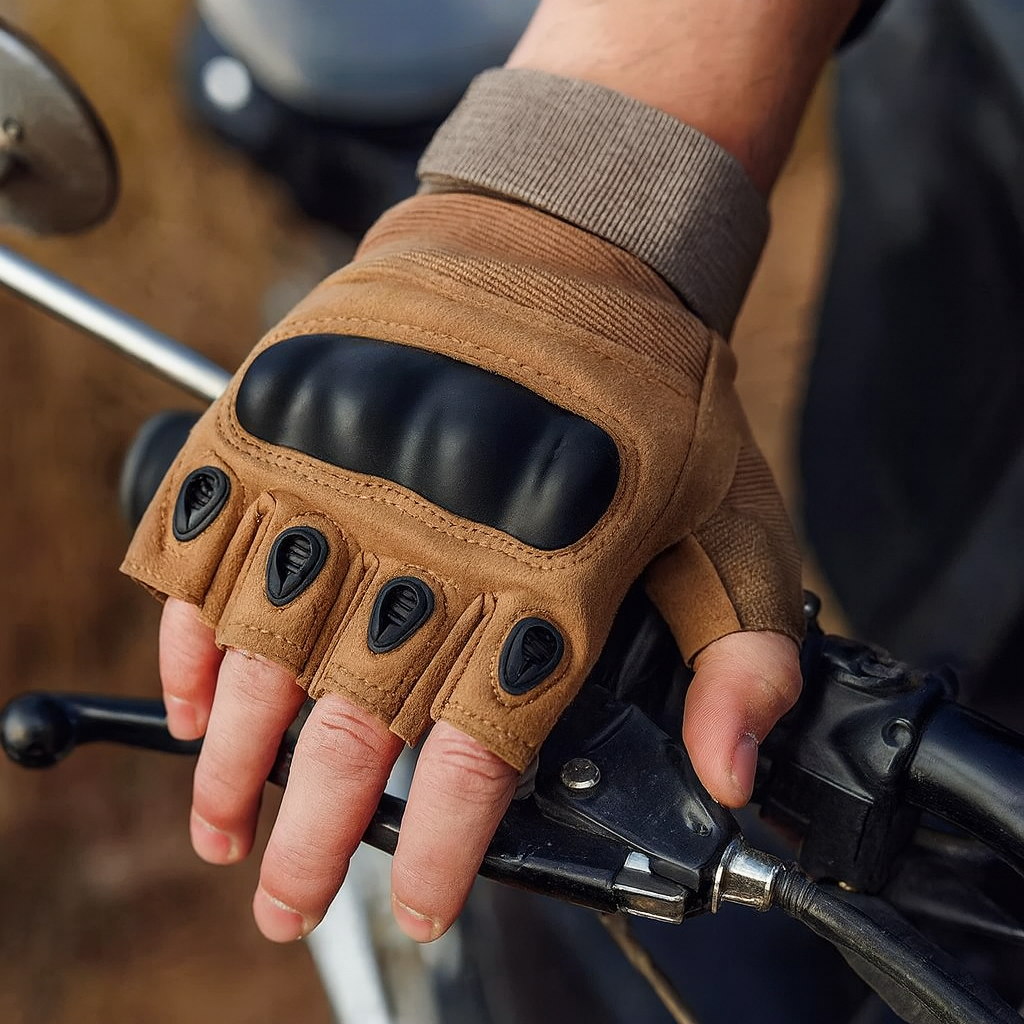 Men's Tactical Fingerless Gloves | Durable Hunting Gear