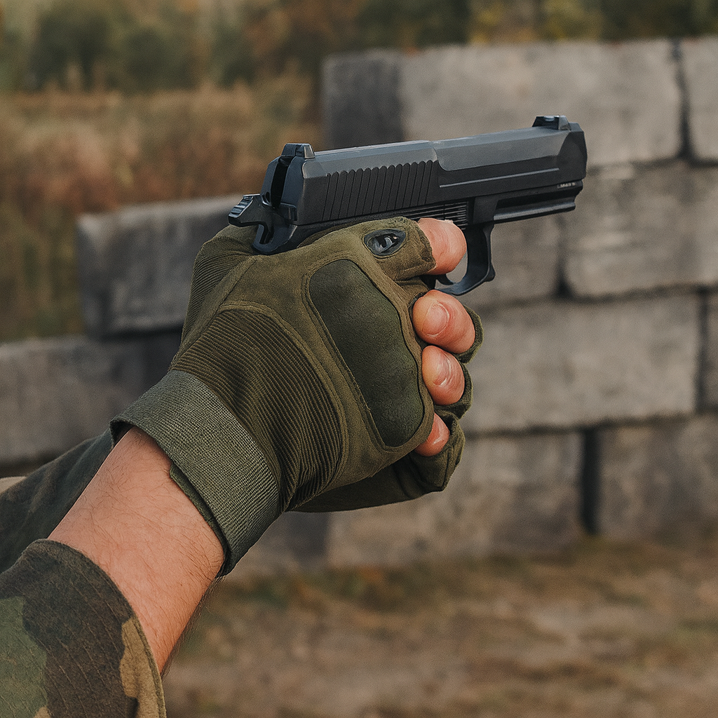 Men's Tactical Fingerless Gloves | Durable Hunting Gear