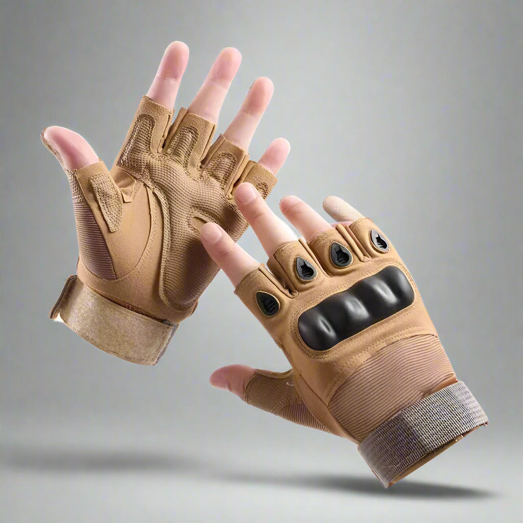 Men's Tactical Fingerless Gloves | Durable Hunting Gear
