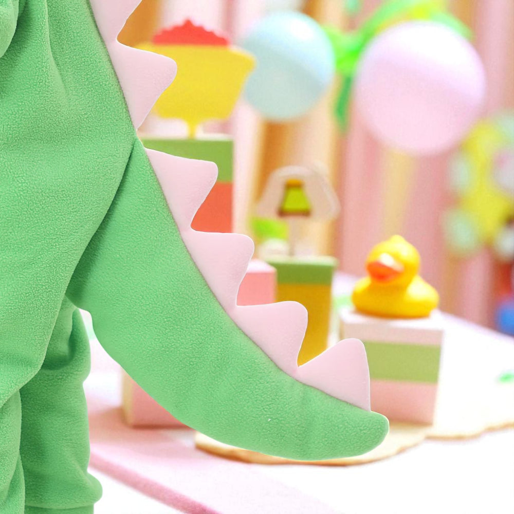 Halloween Baby Dinosaur Costume Hooded Plush Outfit