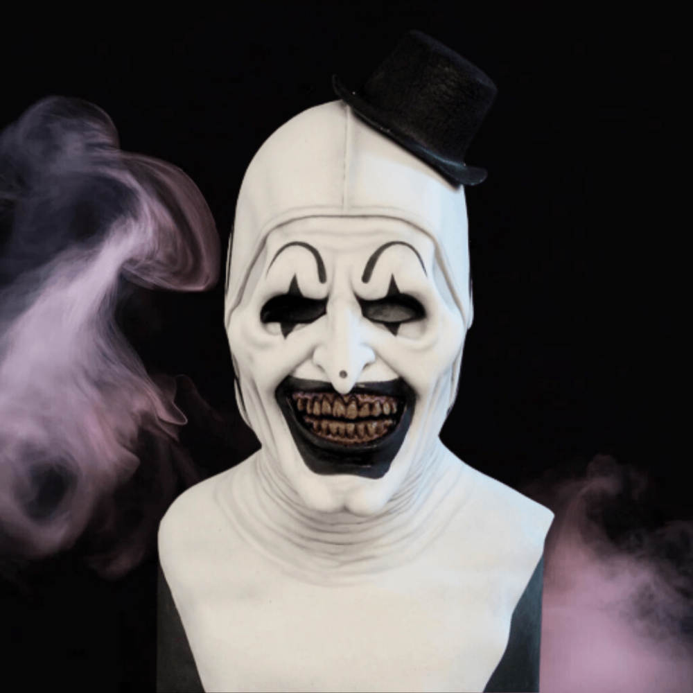 Halloween Clown Mask Lifelike Art the Clown Full Head Design