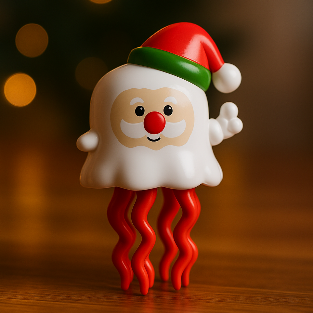 Halloween Decoration Wind Up Ghost and Holiday Toy Set