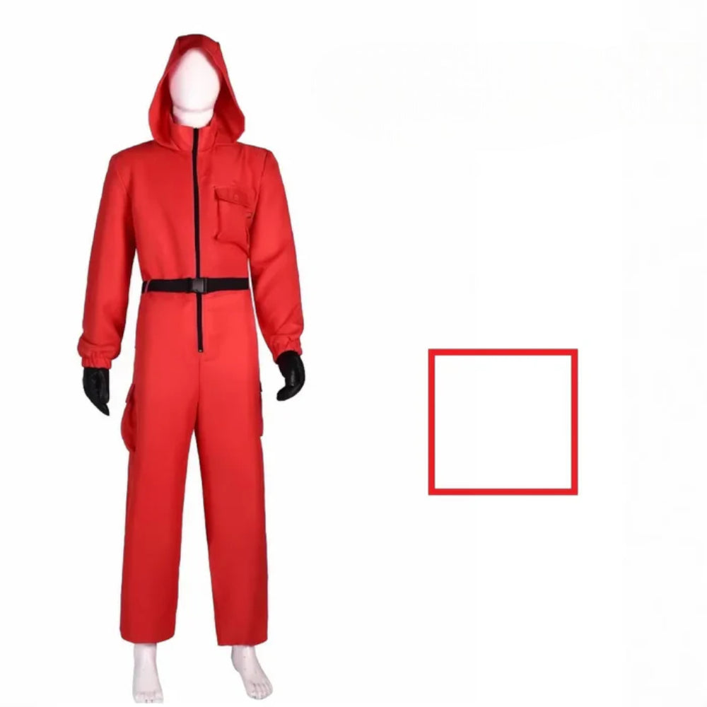 Disfraz de Mono con Máscara de Guardia para Juego de Halloween
