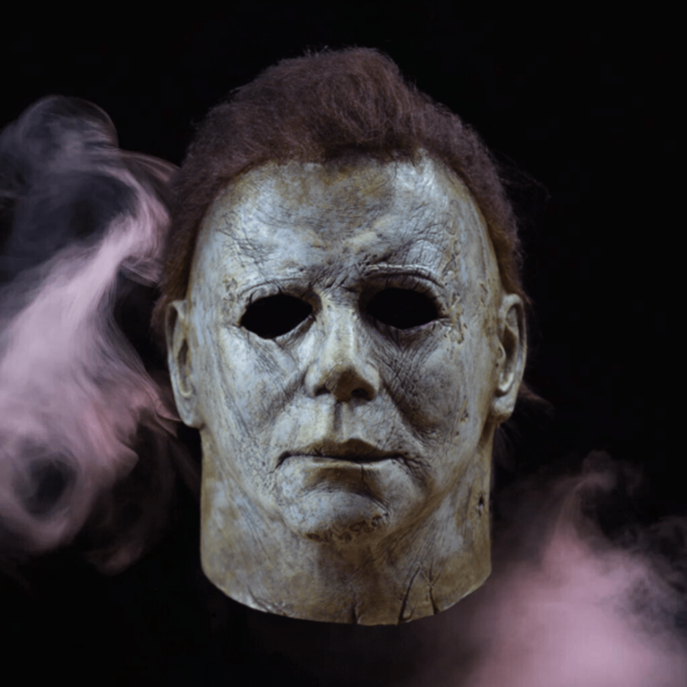 Halloween Horror Mask Lifelike Full Head Michael Myers Design
