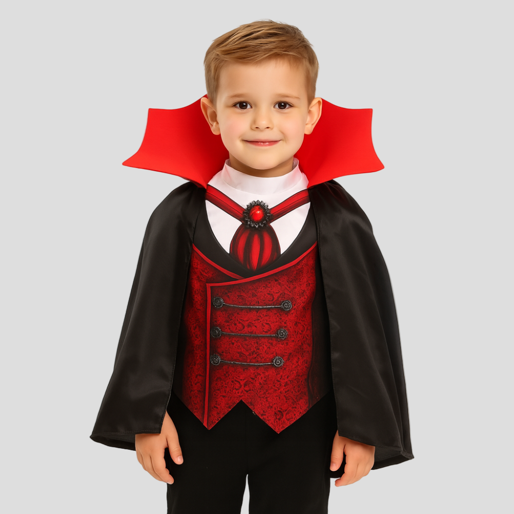 コスプレ 子供用ヴァンパイアマント衣装