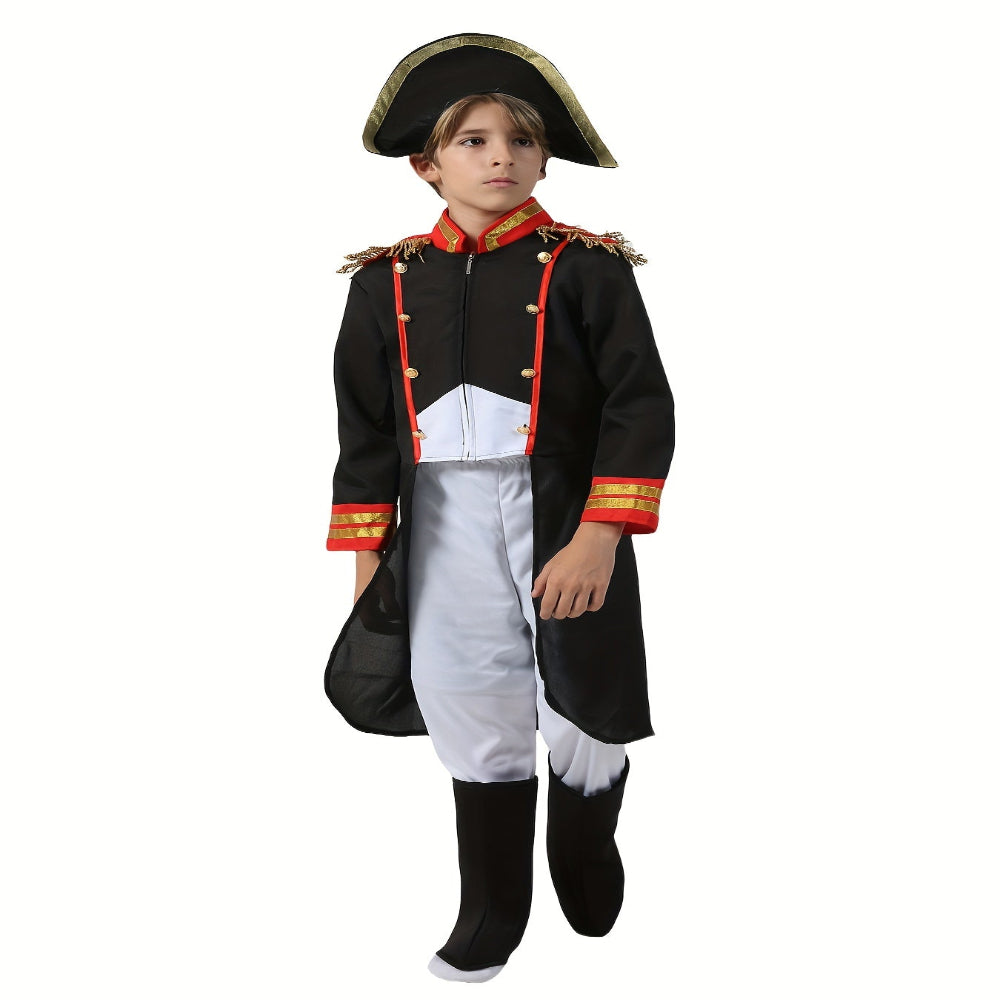 コスプレ 子供用パイレーツ船長衣装