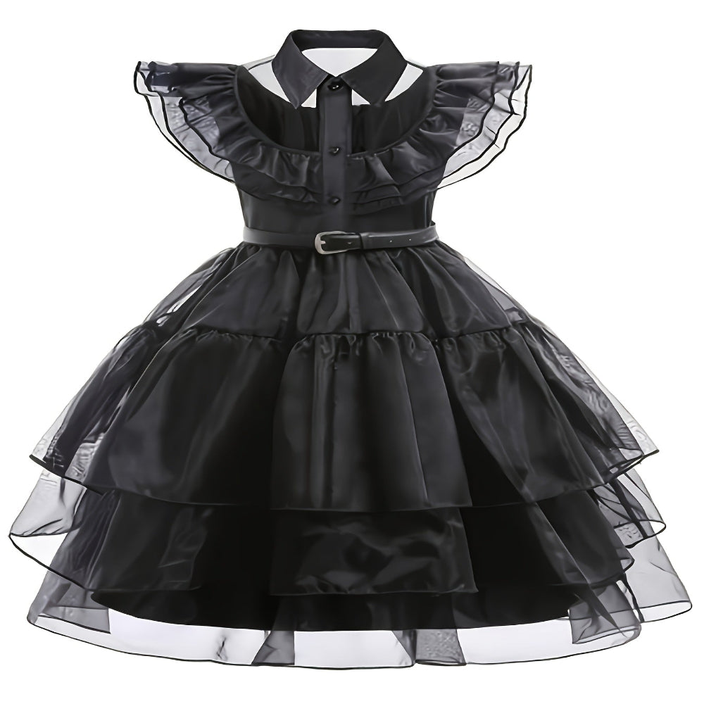 コスプレ 子供用ゴシックウィッチドレス
