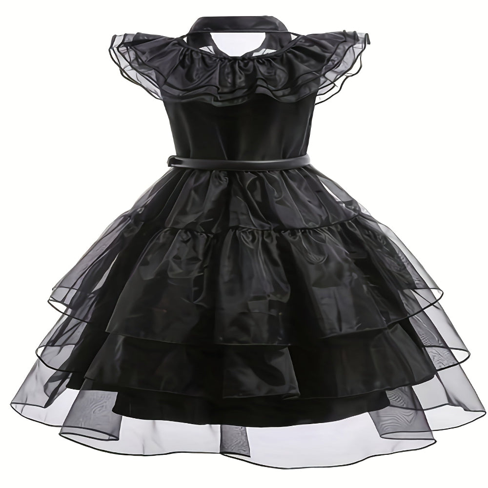 コスプレ 子供用ゴシックウィッチドレス