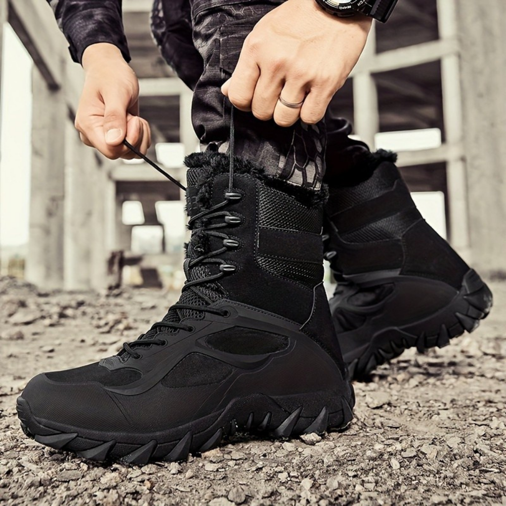 Men's Tactical Winter Combat Boots | Waterproof Insulated Hunting Gear