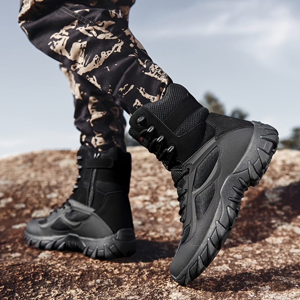 Men's Tactical Winter Combat Boots | Waterproof Insulated Hunting Gear