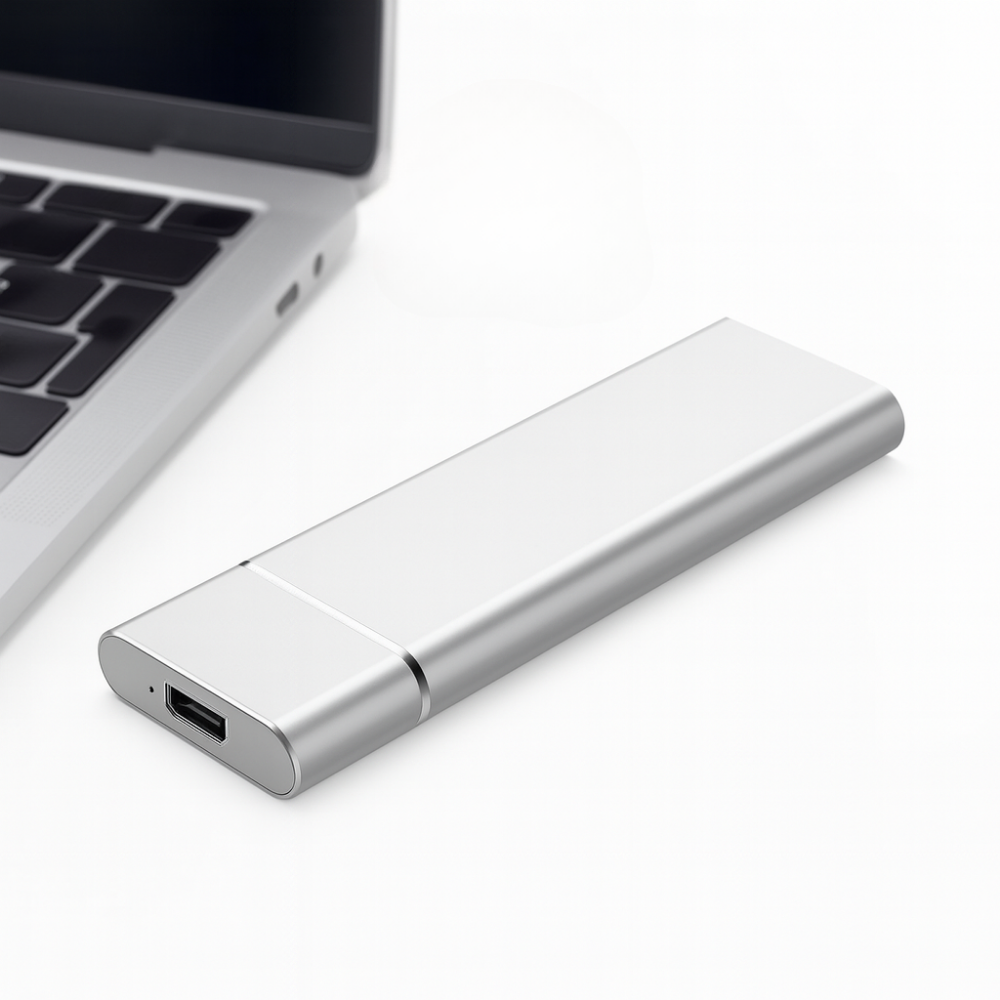 Externí SSD disk USB hliníkové úložiště