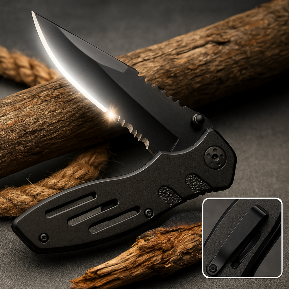 Hunting Gear Stainless Steel Folding Pocket Knife