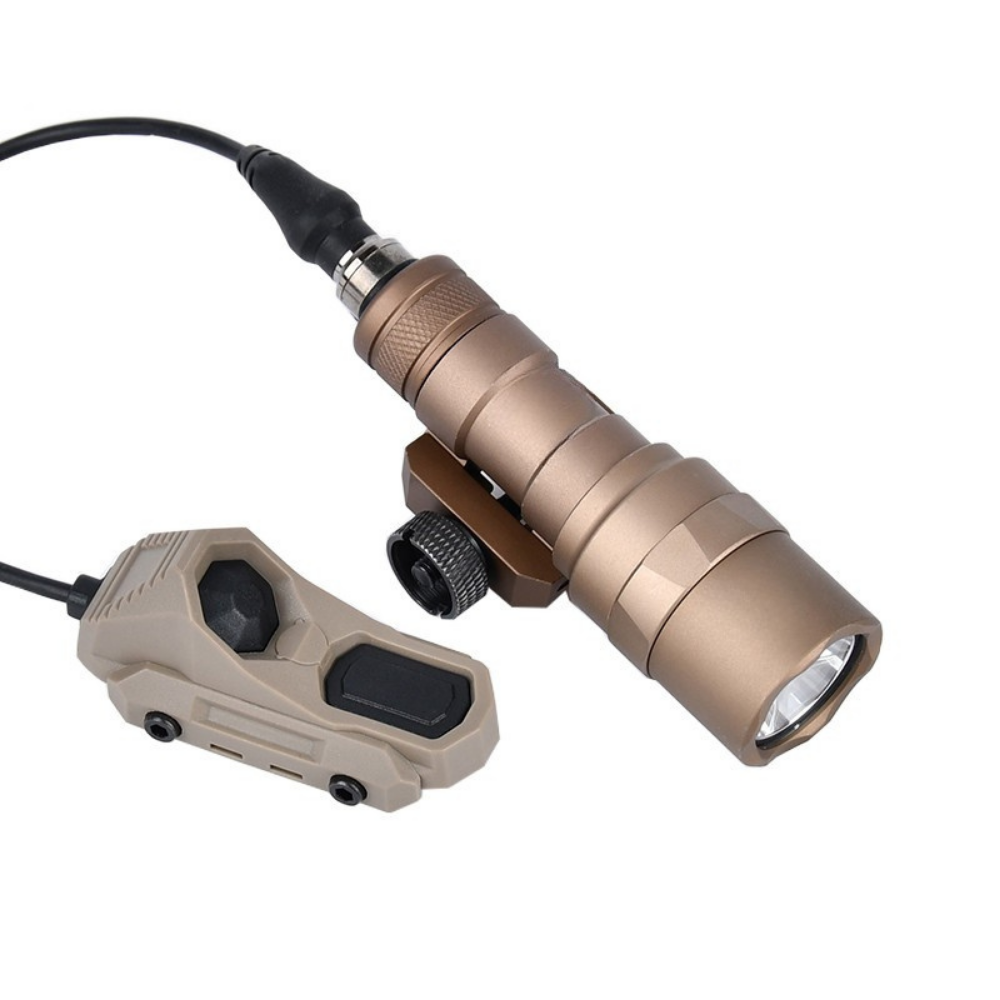 Hunting Gear Tactical Rail Mounted Flashlight