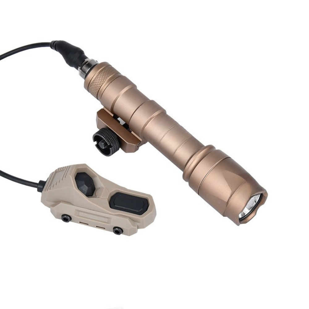 Hunting Gear Tactical Rail Mounted Flashlight
