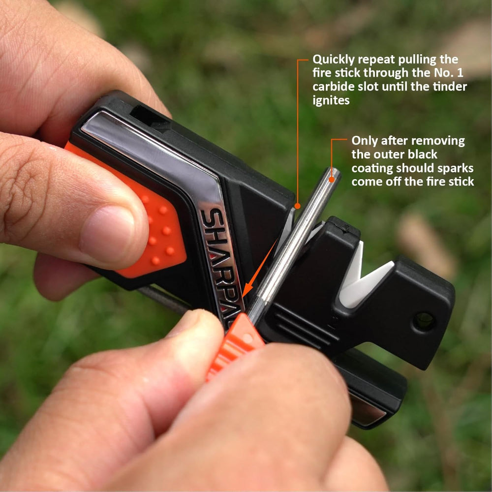 Hunting Gear Pocket Knife Sharpener Tool