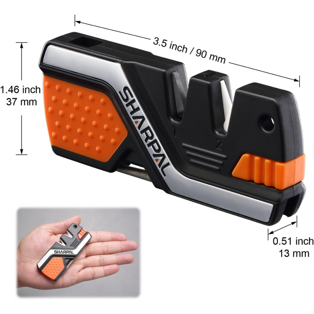 Hunting Gear Pocket Knife Sharpener Tool