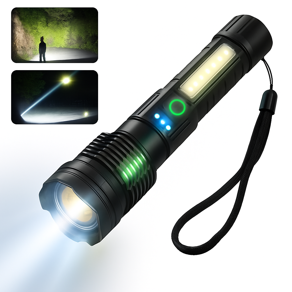 Hunting Gear Rechargeable LED Tactical Torch