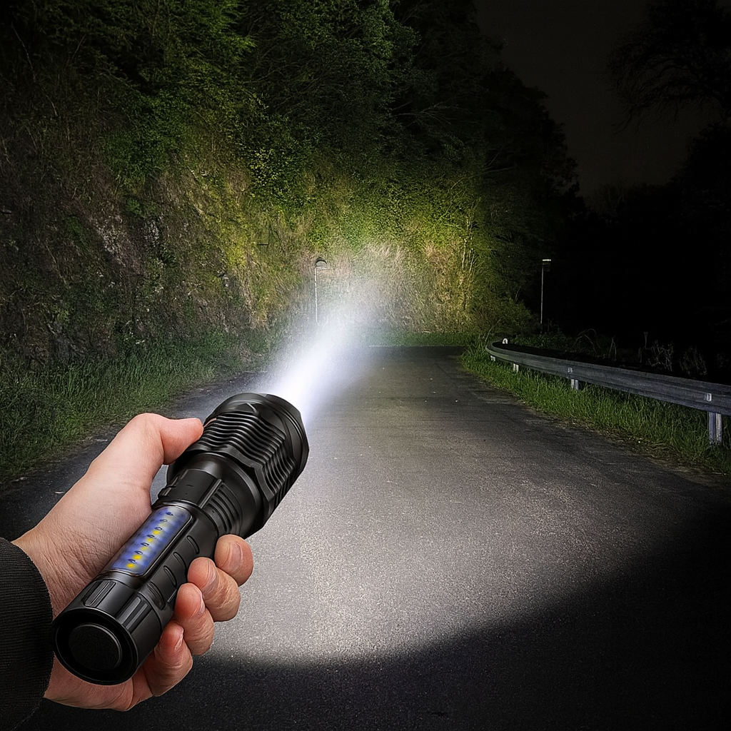 Hunting Gear Rechargeable LED Tactical Torch