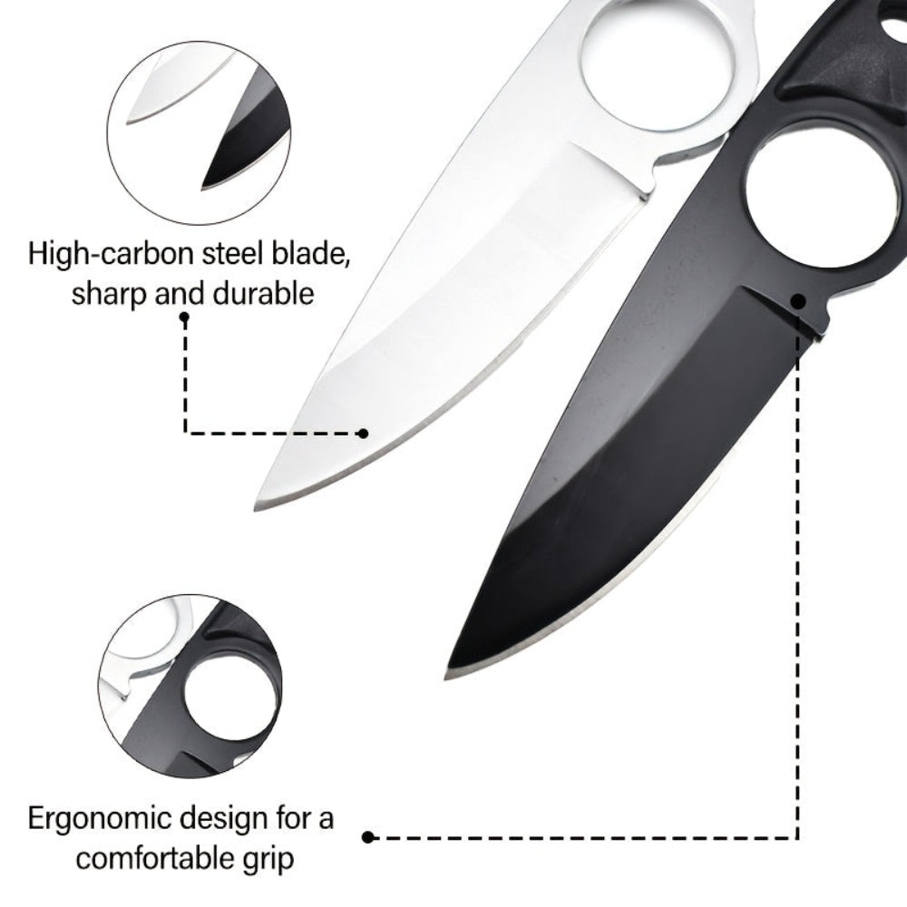 Hunting Gear Stainless Steel Fixed Blade Knife