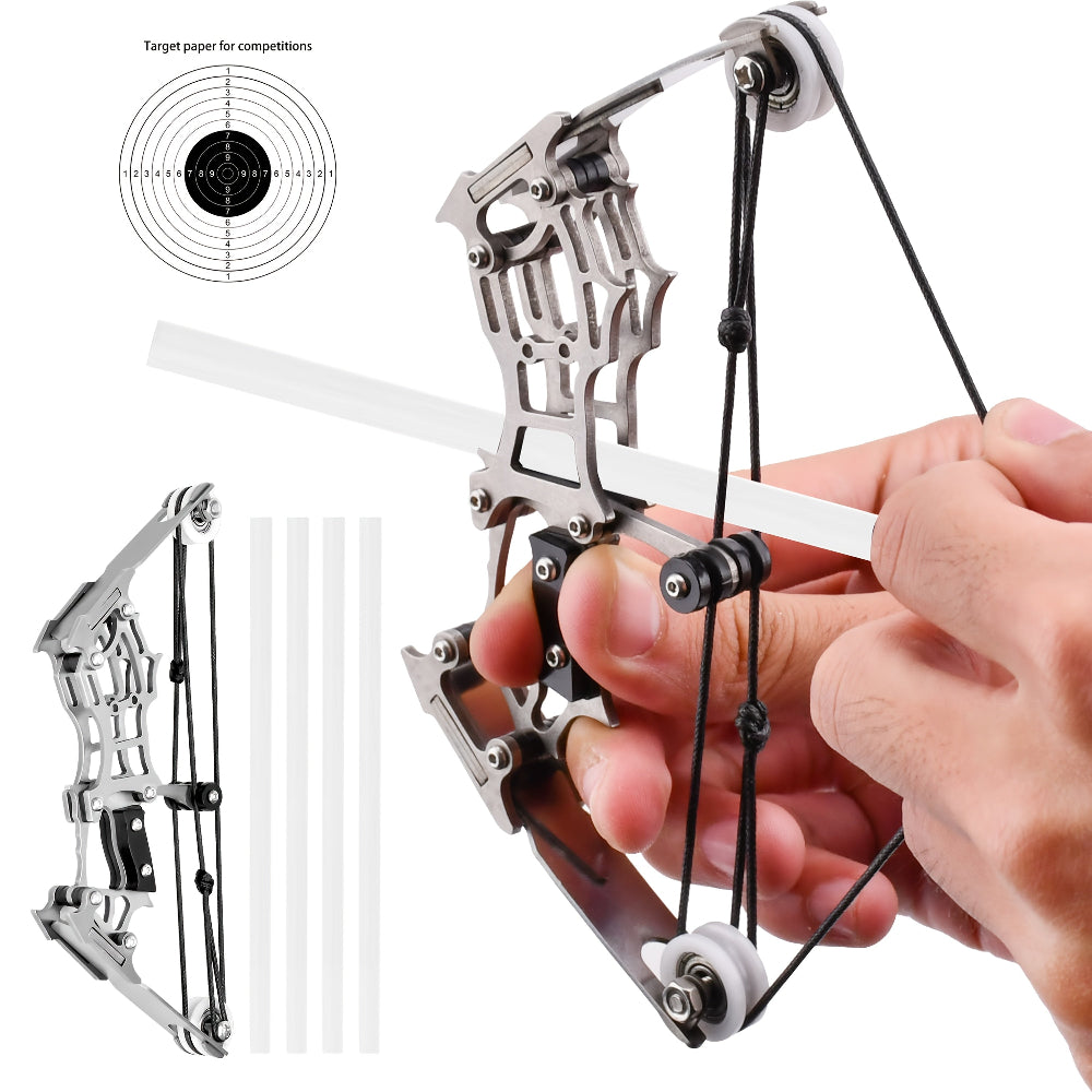 Hunting Gear Stainless Steel Mini Compound Bow