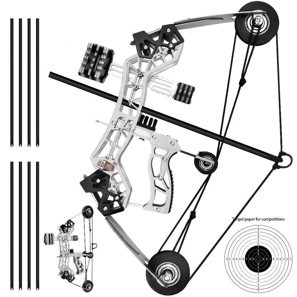 Hunting Gear Stainless Steel Mini Compound Bow