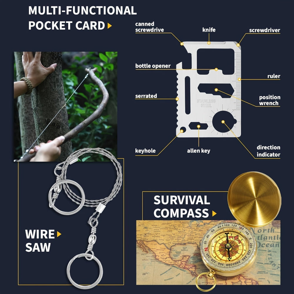 Hunting Gear Survival Kit Outdoor Camping Tools