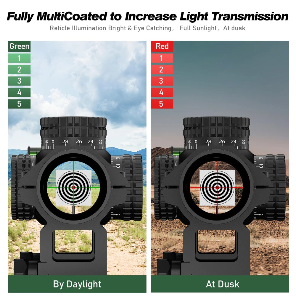 Hunting Gear Tactical Rifle Scope Compact Optic
