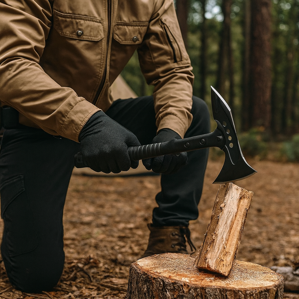 Hunting Gear Tactical Survival Hatchet Stainless Steel