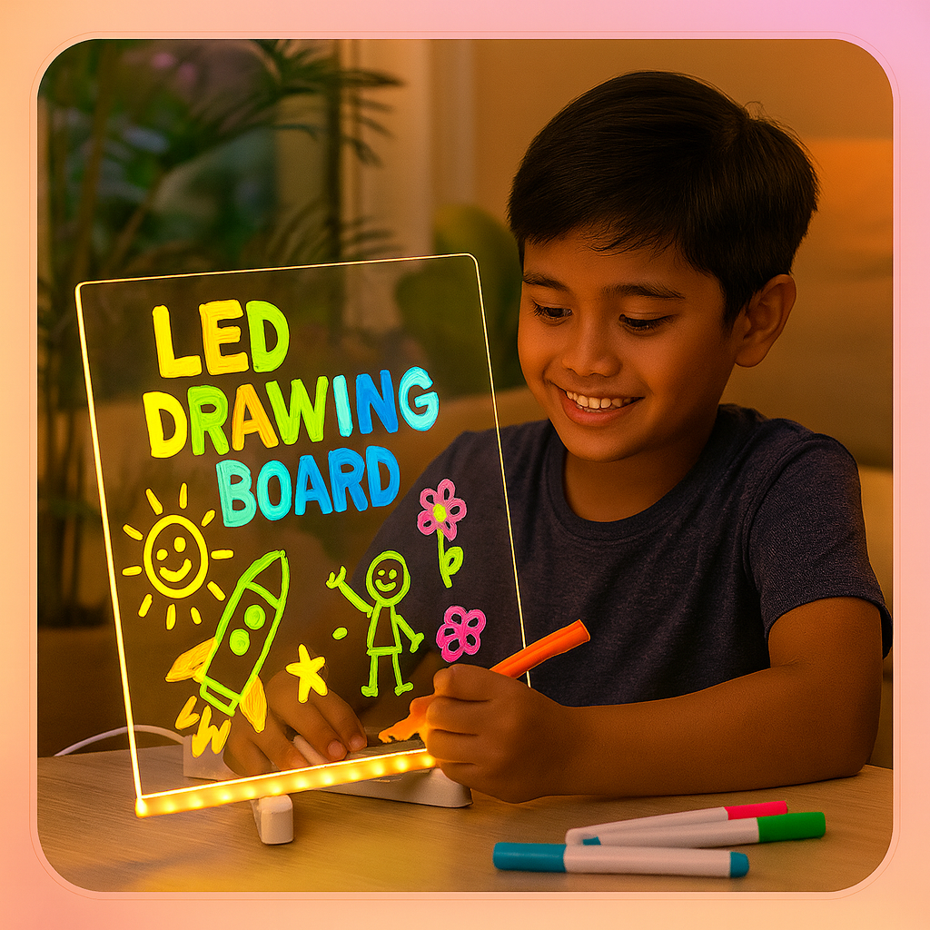 Tableau de dessin LED Jouet d'écriture lumineux