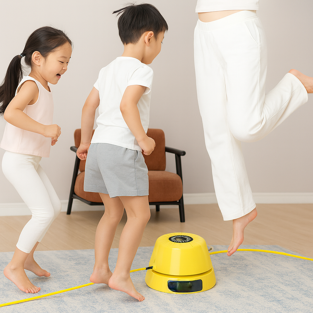 Jump Rope Toy Silicone Indoor Fitness Game