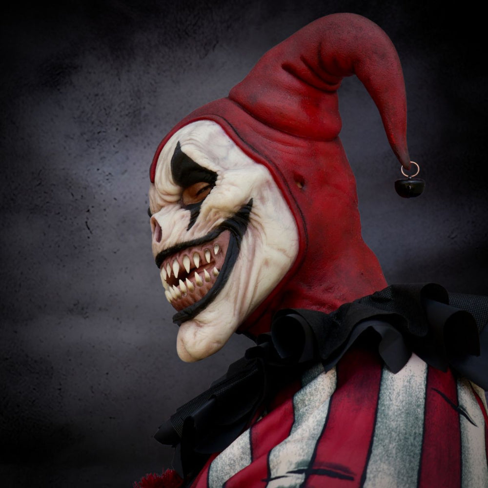 Halloween Clown Mask Dark Carnival Jester Full Head Horror Design