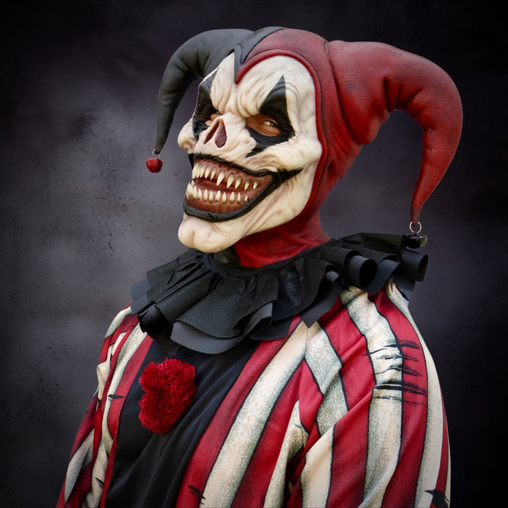 Halloween Clown Mask Dark Carnival Jester Full Head Horror Design