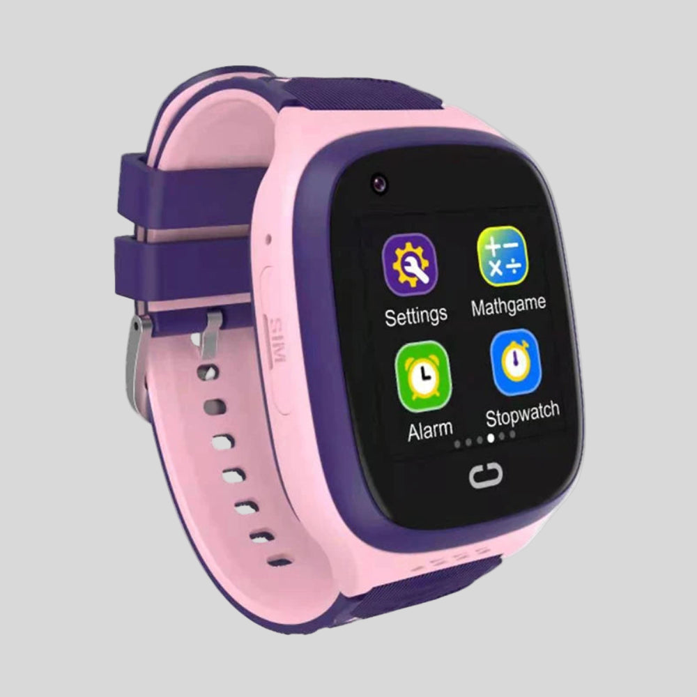 Reloj inteligente para niños con GPS, rastreador, pantalla táctil, cámara y resistente al agua
