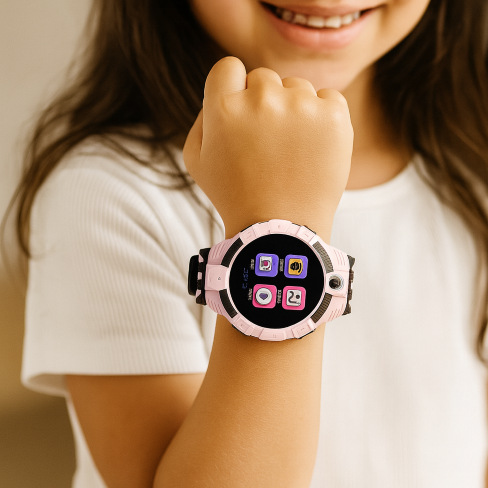 Orologio intelligente per bambini con touchscreen, fotocamera, batteria ricaricabile USB