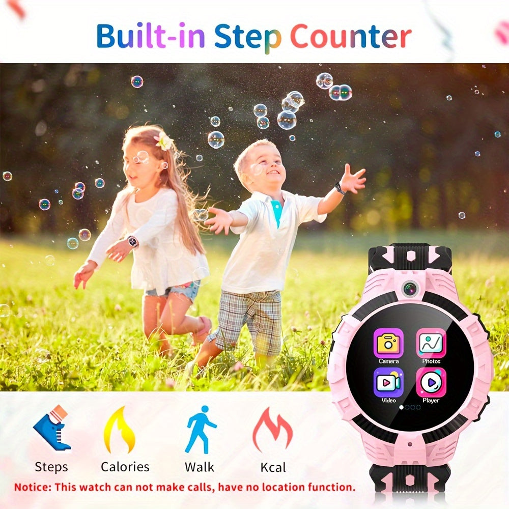 Orologio intelligente per bambini con touchscreen, fotocamera, batteria ricaricabile USB